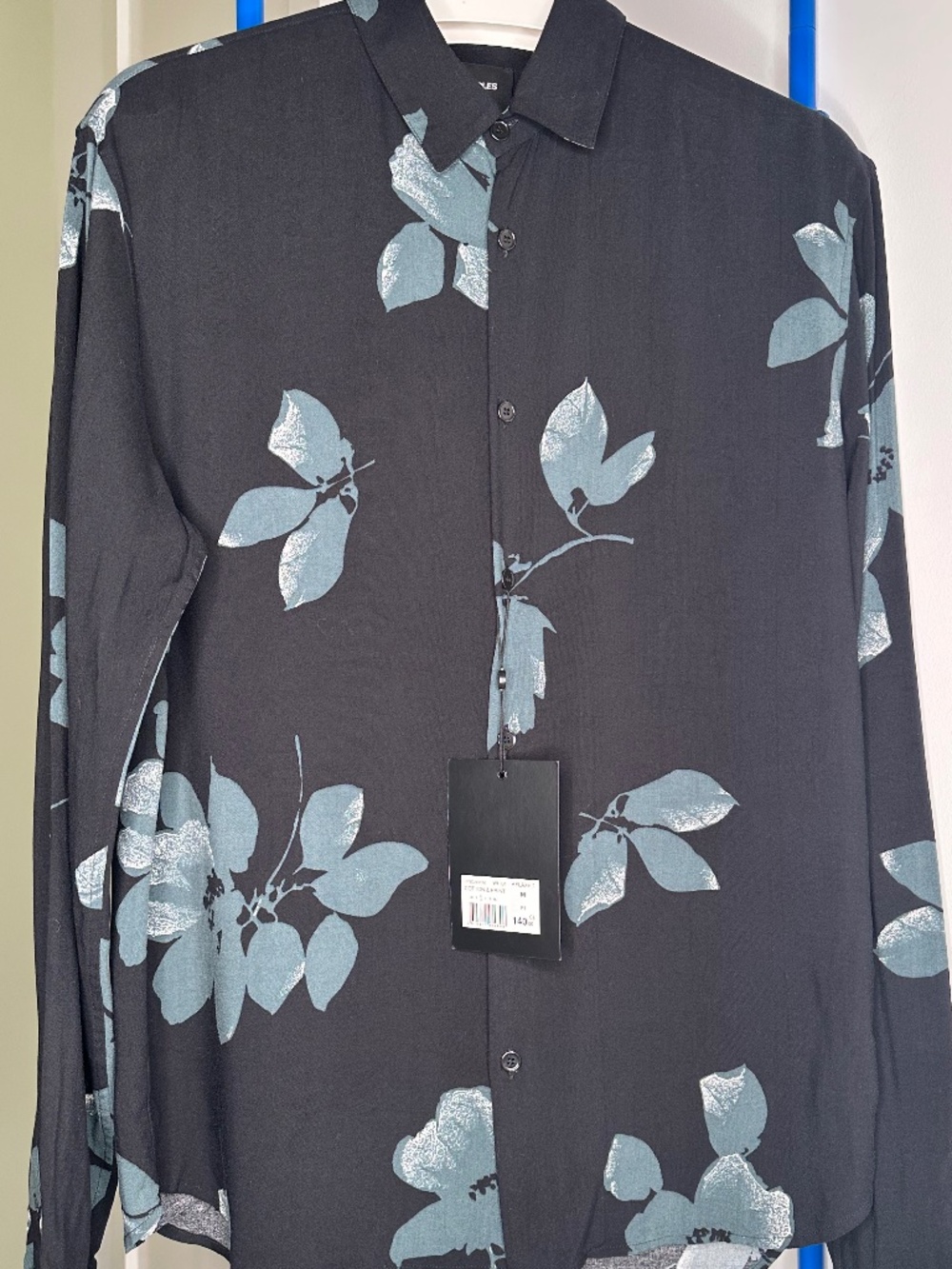 The Kooples Flowing Floral Button Up Shirt